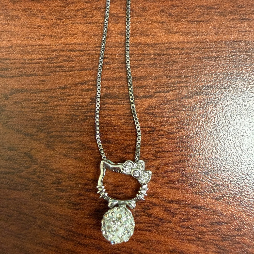 Hello Kitty Costume Jewelry Pendant Necklace